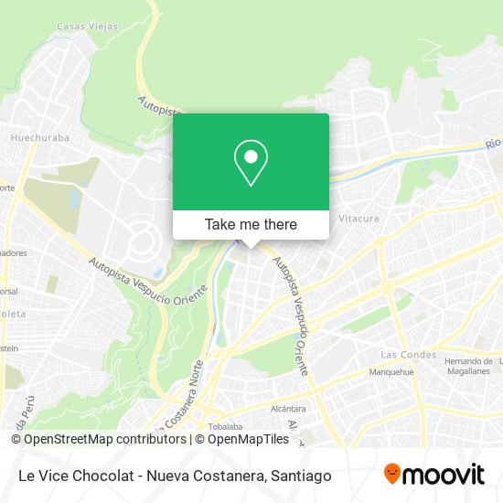 Le Vice Chocolat - Nueva Costanera map
