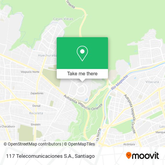 117 Telecomunicaciones S.A. map