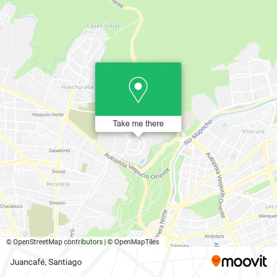 Juancafé map