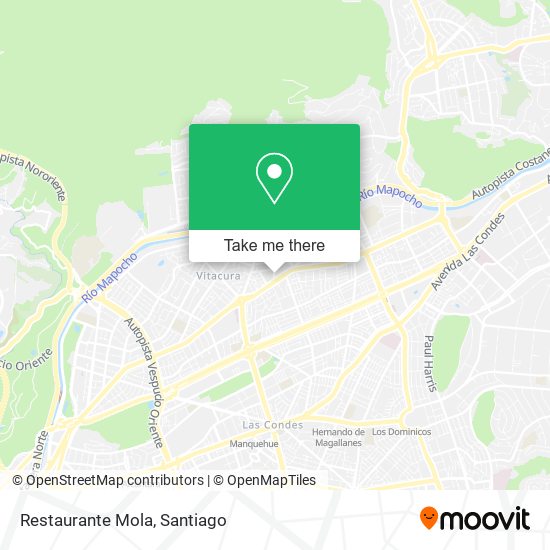 Restaurante Mola map