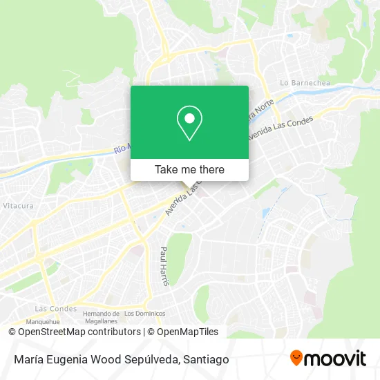 María Eugenia Wood Sepúlveda map