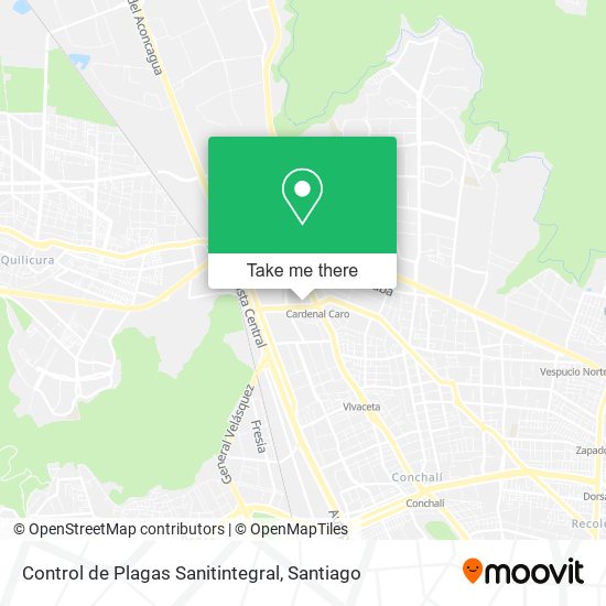 Control de Plagas Sanitintegral map