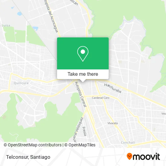 Telconsur map