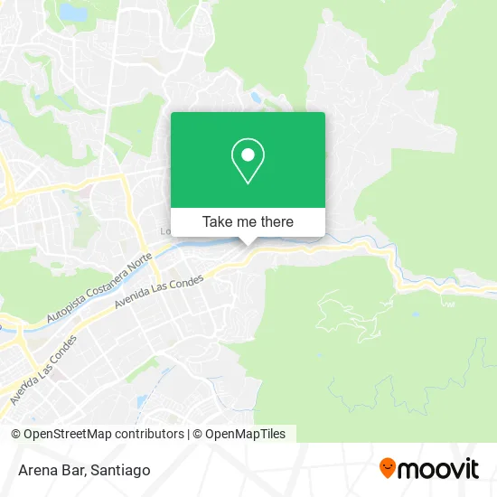 Arena Bar map