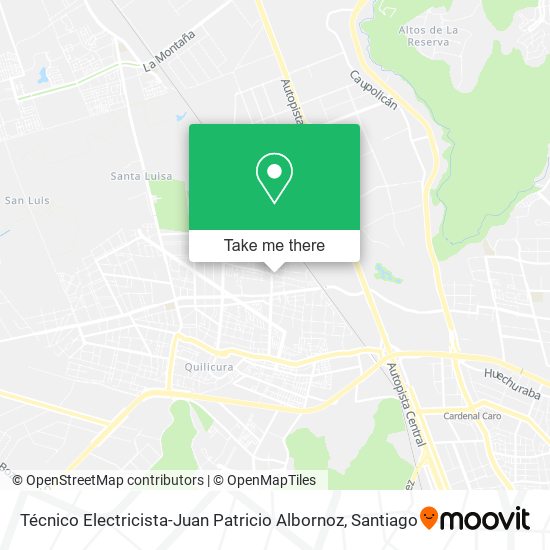 Técnico Electricista-Juan Patricio Albornoz map