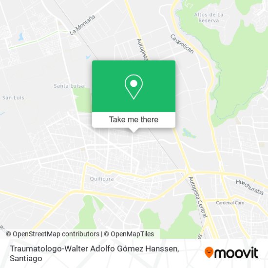 Traumatologo-Walter Adolfo Gómez Hanssen map