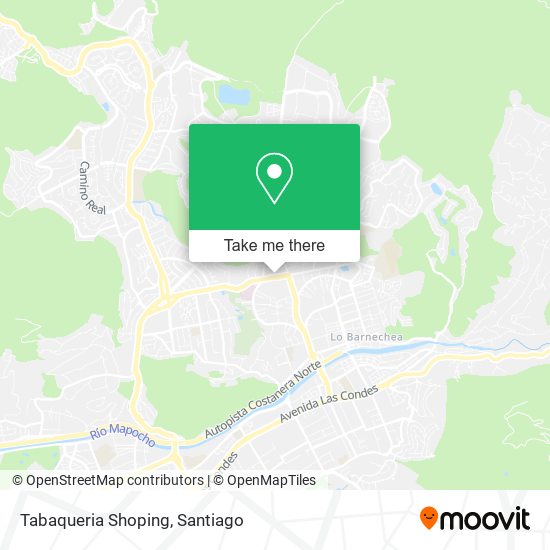Tabaqueria Shoping map