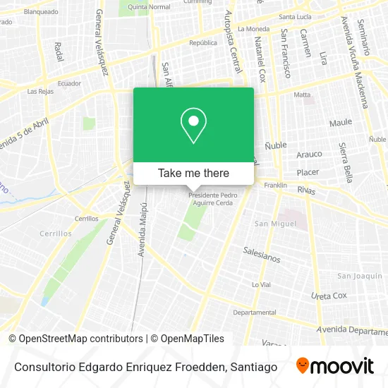 Consultorio Edgardo Enriquez Froedden map