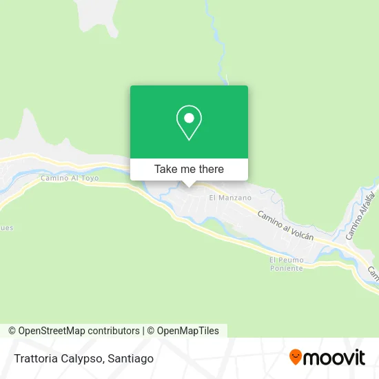Mapa de Trattoria Calypso