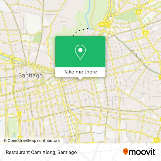 Restaurant Cam Xiong map