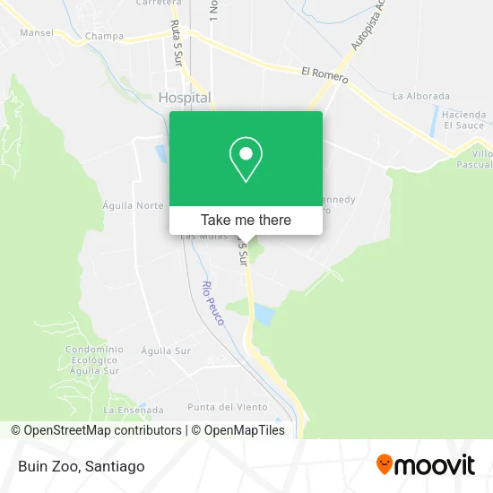 Buin Zoo map