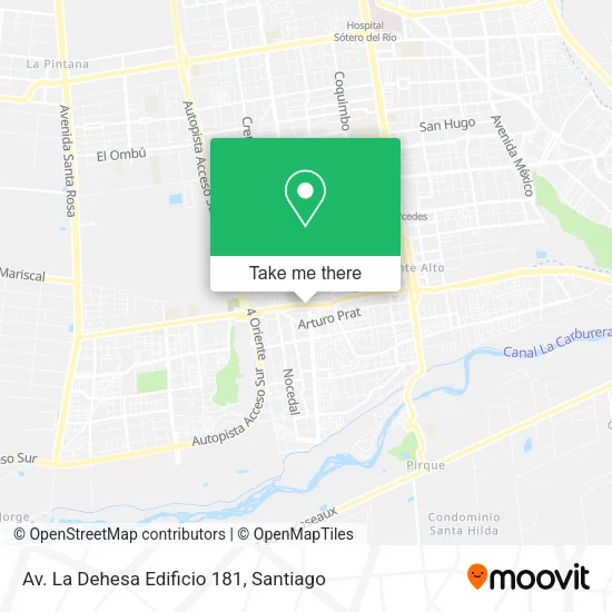 Av. La Dehesa Edificio 181 map