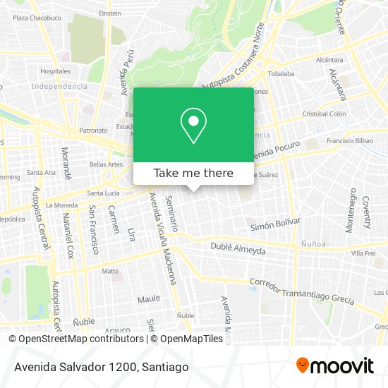 Avenida Salvador 1200 map
