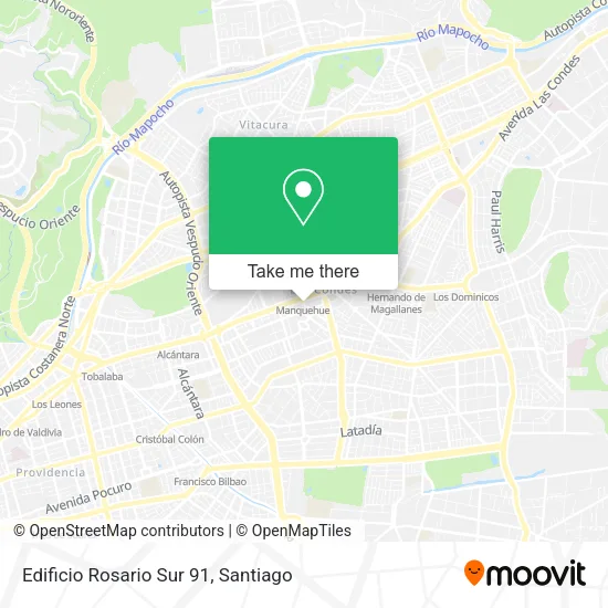 Edificio Rosario Sur 91 map