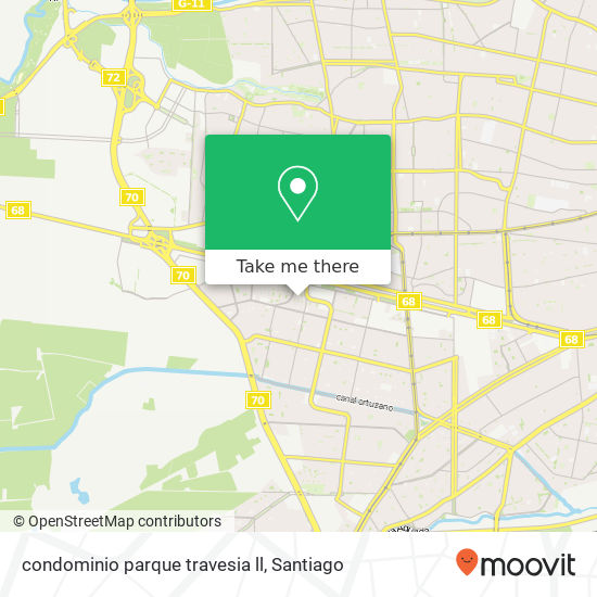 Mapa de condominio parque travesia ll