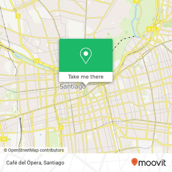 Café del Ópera map