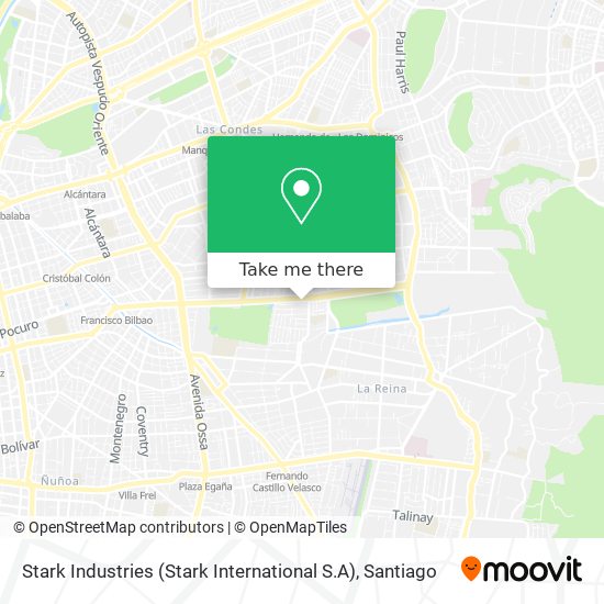 Mapa de Stark Industries (Stark International S.A)