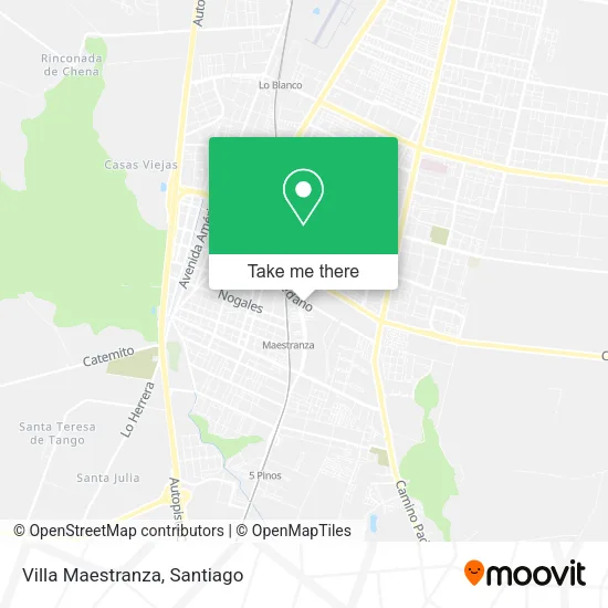 Villa Maestranza map