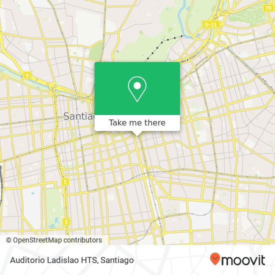 Auditorio Ladislao HTS map