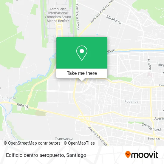 Edificio centro aeropuerto map