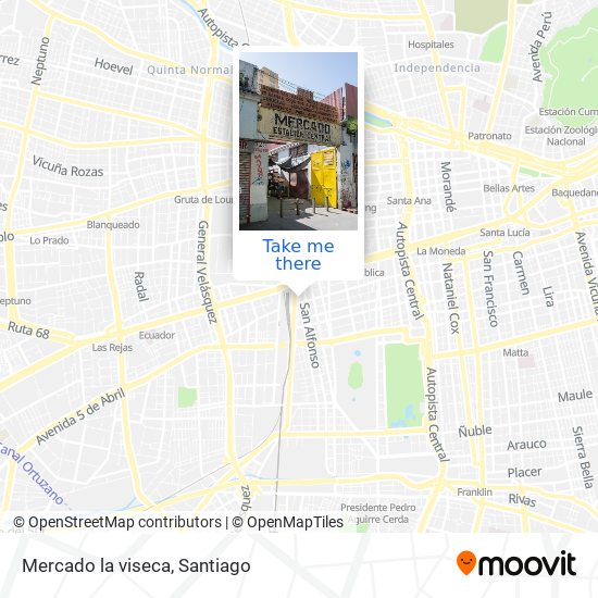 Mercado la viseca map