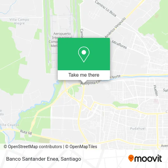 Banco Santander Enea map