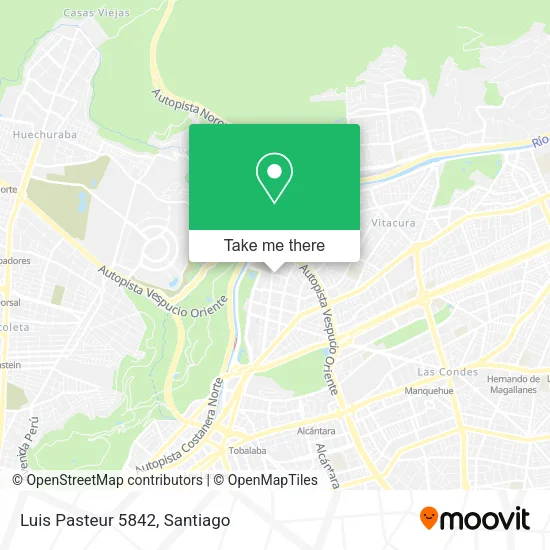 Luis Pasteur 5842 map