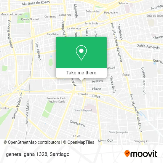 general gana 1328 map