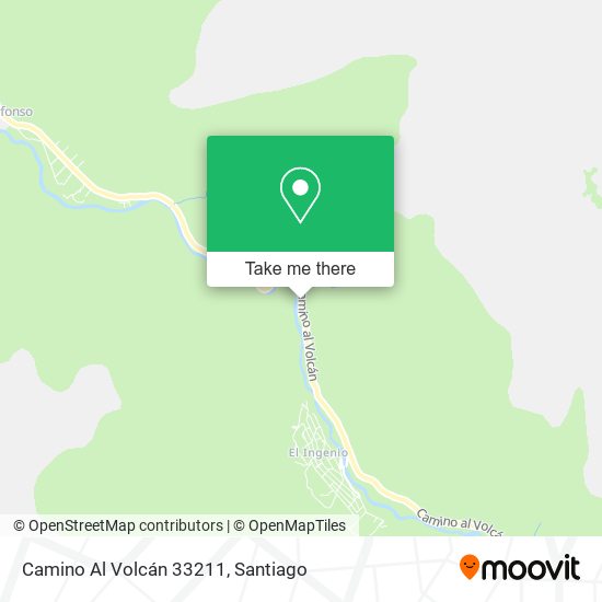 Mapa de Camino Al Volcán 33211