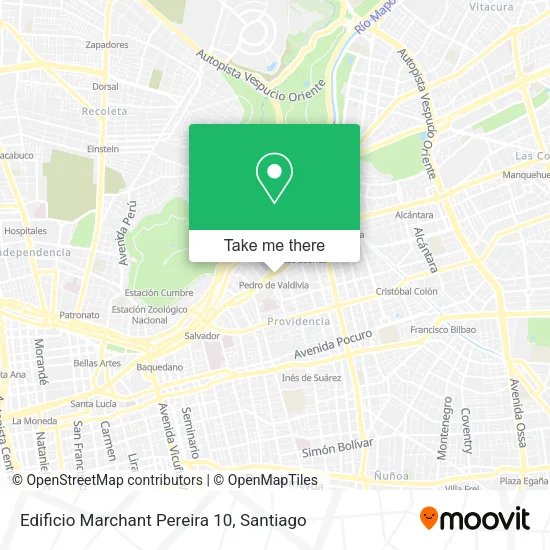 Edificio Marchant Pereira 10 map