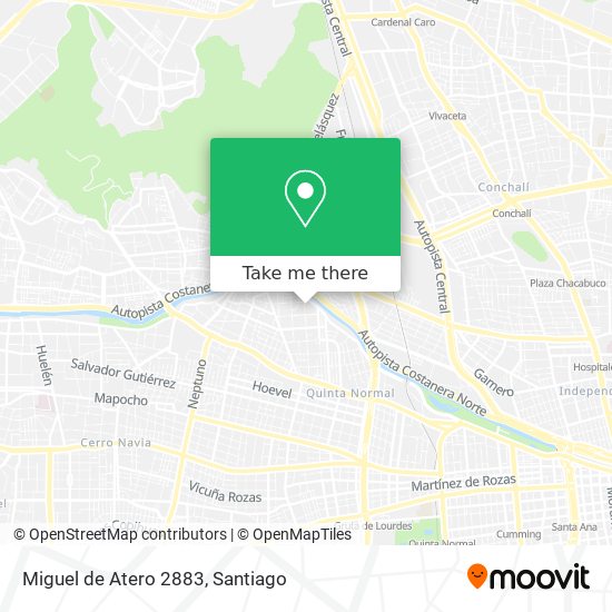 Miguel de Atero 2883 map