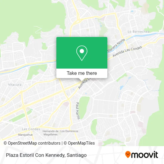 Plaza Estoril Con Kennedy map