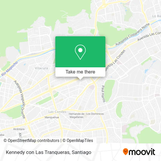 Mapa de Kennedy con Las Tranqueras