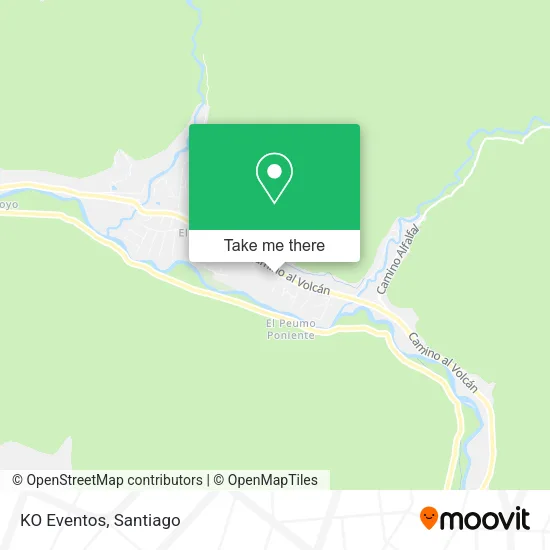 Mapa de KO Eventos