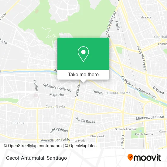 Cecof Antumalal map