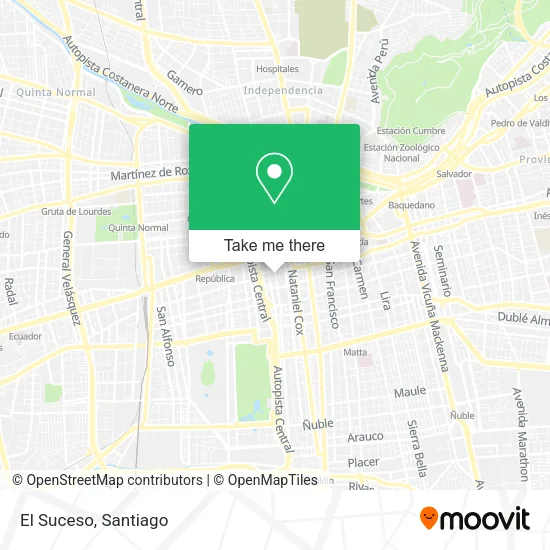 El Suceso map