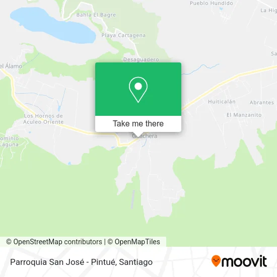 Mapa de Parroquia San José - Pintué