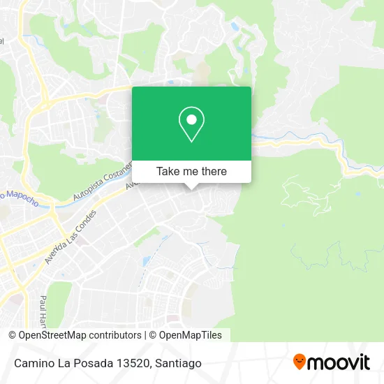 Camino La Posada 13520 map