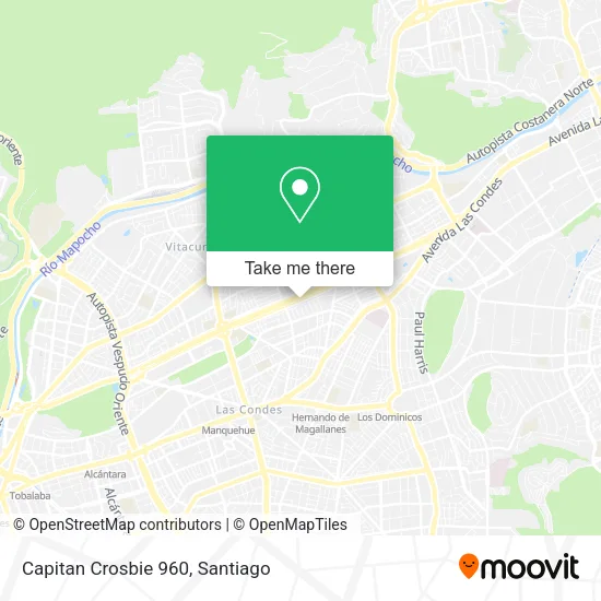 Capitan Crosbie 960 map