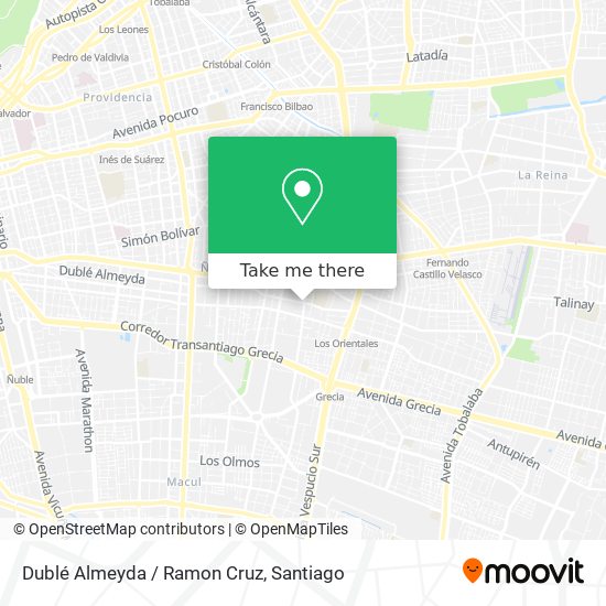 Dublé Almeyda / Ramon Cruz map