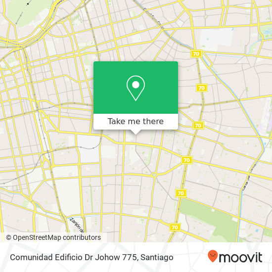 Mapa de Comunidad Edificio Dr Johow 775
