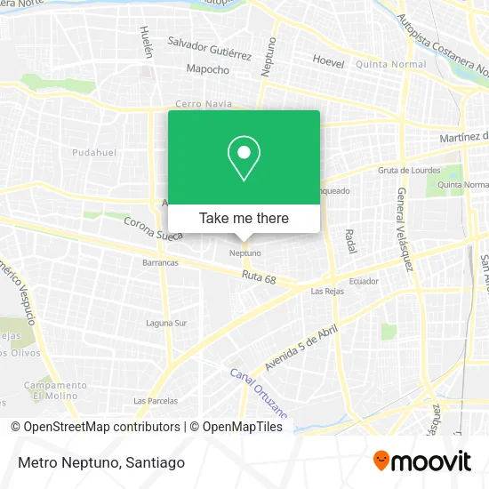 Metro Neptuno map