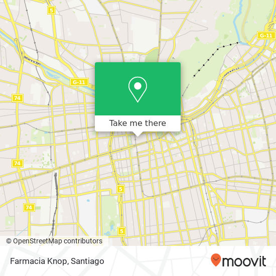 Farmacia Knop map