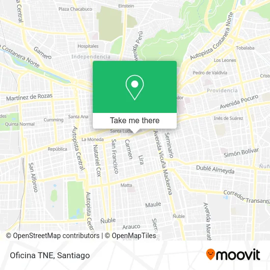 Oficina TNE map