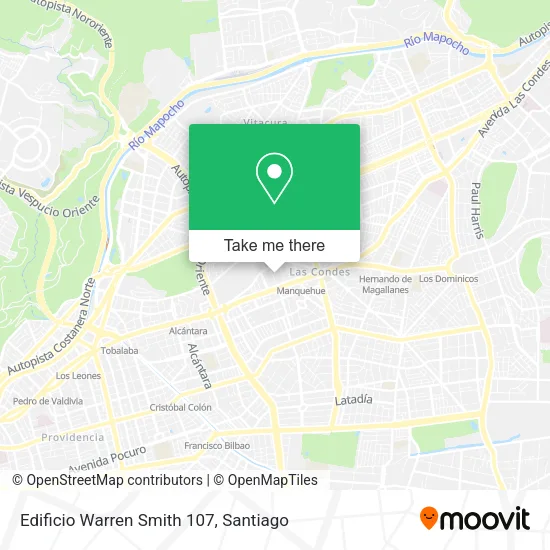 Edificio Warren Smith 107 map