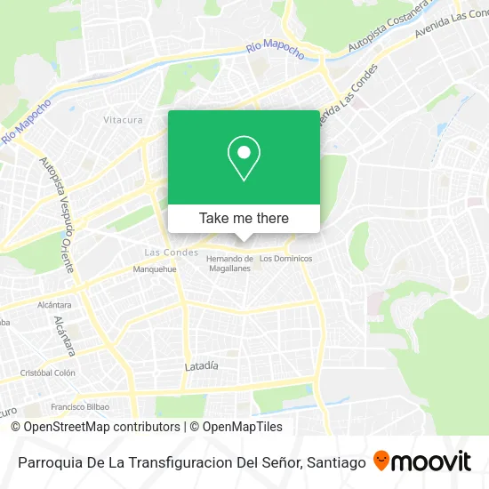 Parroquia De La Transfiguracion Del Señor map