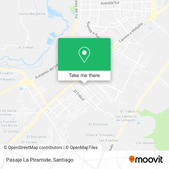 Pasaje La Piramide map