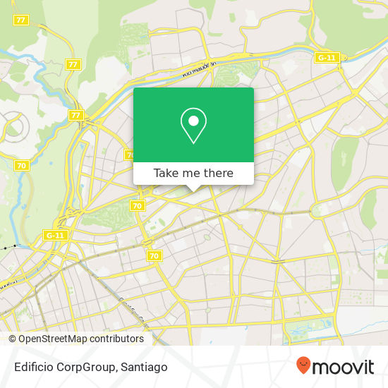 Edificio CorpGroup map