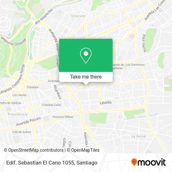 Edif. Sebastian El Cano 1055 map