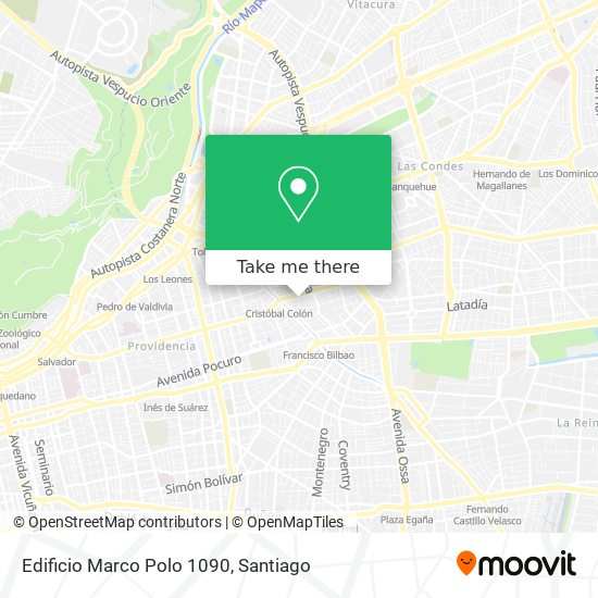 Edificio Marco Polo 1090 map